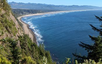 View of Manzanita Beach from Neah-Kah-Nie Mountain