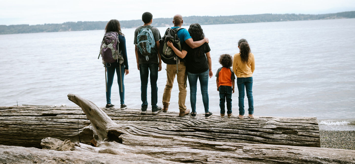 Image: Family enjoying a hike in the Pacific Northwest  (photo RyanJLane/Getty Images)
