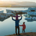 Family travel in Iceland