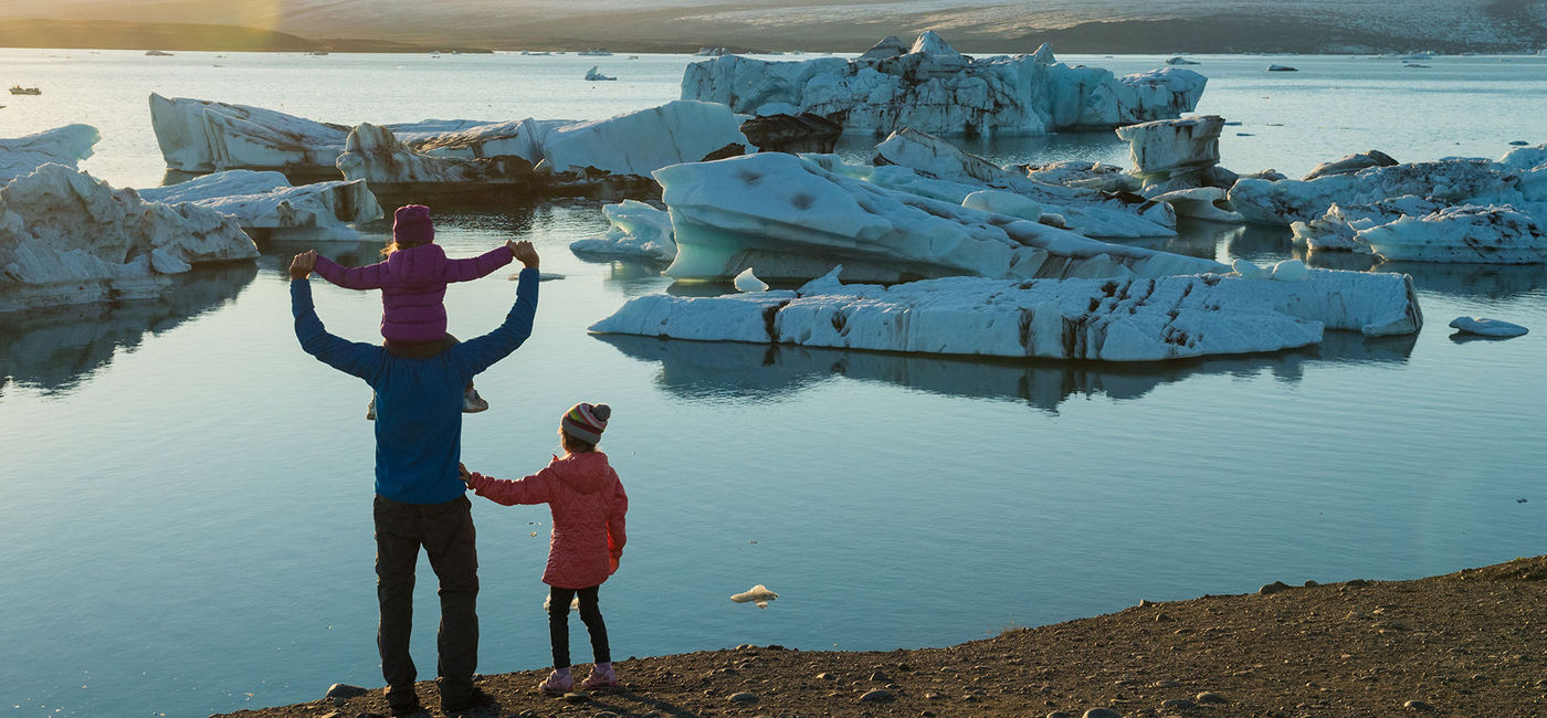 Photo: A family visiting Iceland. (photo via stockstudioX/iStock/Getty Images Plus)