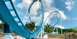 The new 'Pipeline: The Surf Coaster' at SeaWorld Orlando