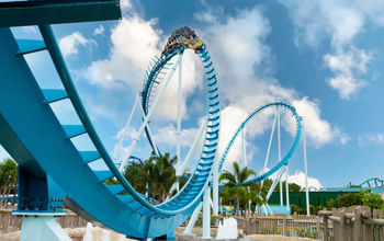 The new 'Pipeline: The Surf Coaster' at SeaWorld Orlando