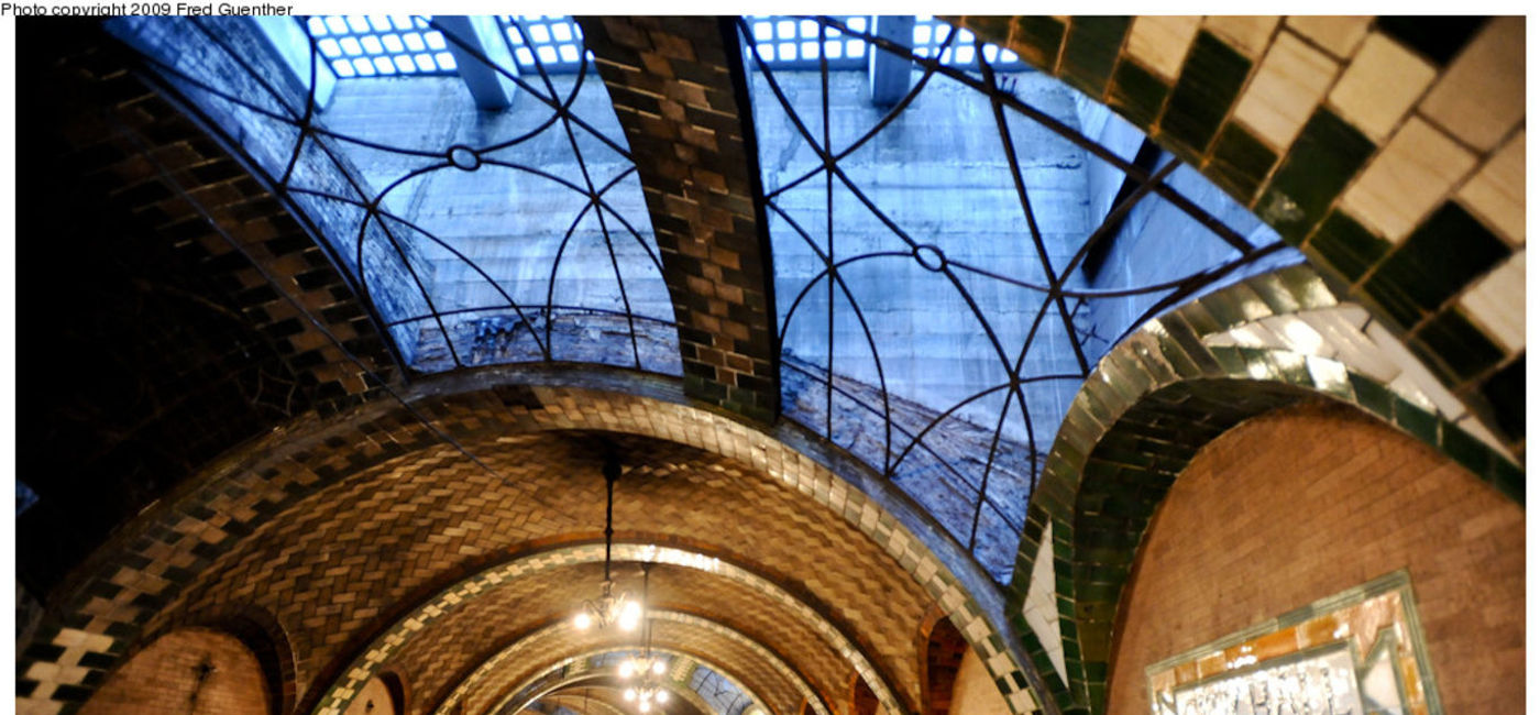Image: NYC City Hall Subway Station from the Transit Museum.  (Photo via Joe Wolf / flickr)