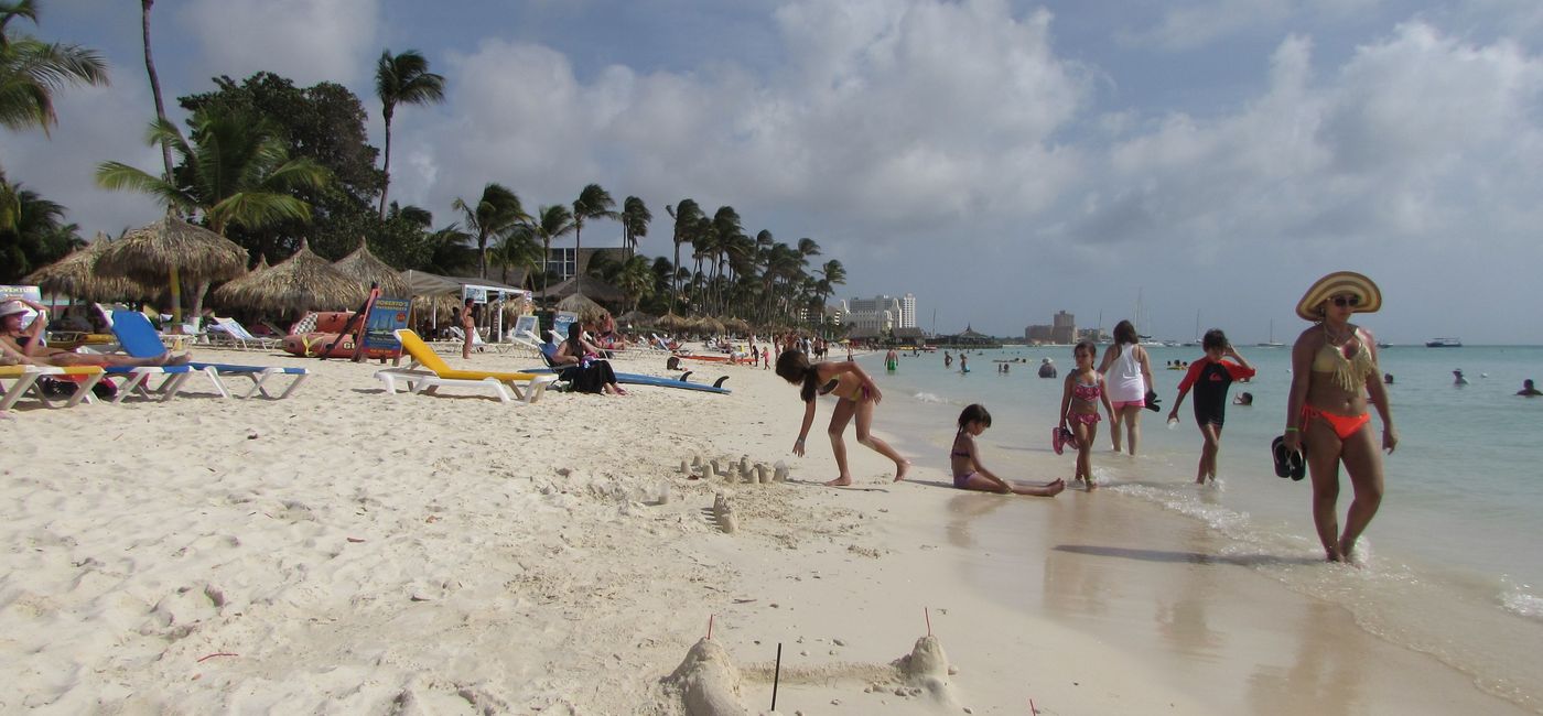 Image: Palm Beach in Aruba. (photo by Brian Major)