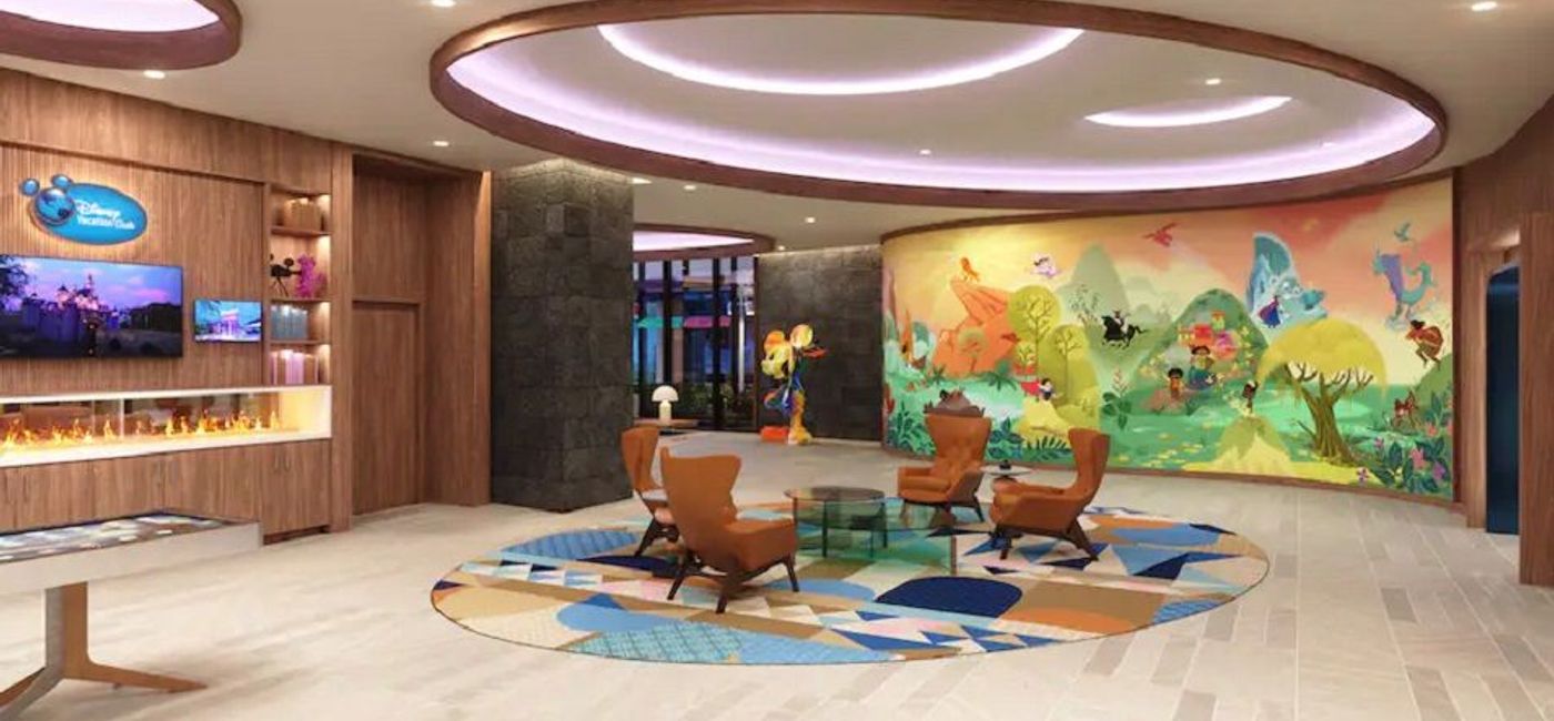 Image: The Villas at Disneyland Hotel. (photo via Disneyland Media)