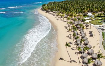 The beach at Excellence Punta Cana