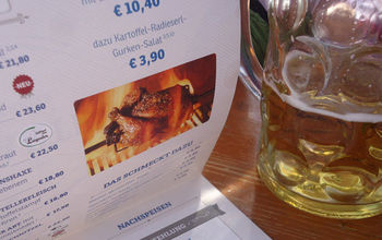 Oktoberfest menu