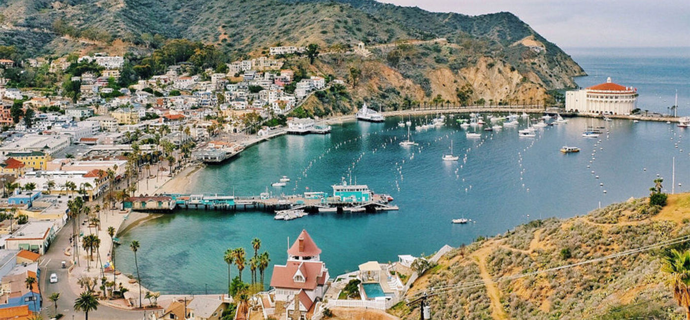 Image: PHOTO: Catalina Island as seen from the Wrigley mansion. (photo by Michelle Rae Uy)