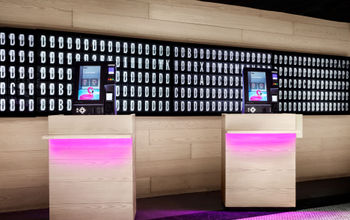 Contactless Arrival Kiosks at Moxy NYC Times Square.