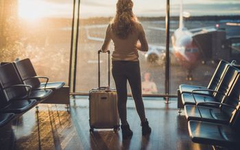Waiting for a flight