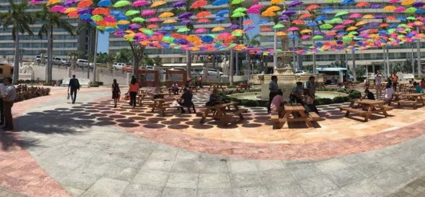 Image: PHOTO: A unique way to get shade in Riviera Diamante, Mexico. (photo by Greg Custer)