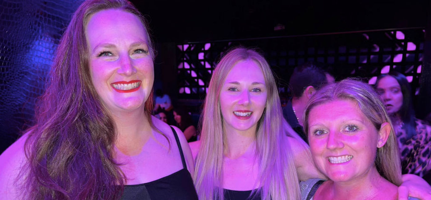 Image: Samantha Bailey, BDM Jasmine Grant and Jennifer Langlois (TravelPulse Canada)