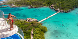 An on-site travel agency can arrange outings for guests at Grand Oasis Tulum.