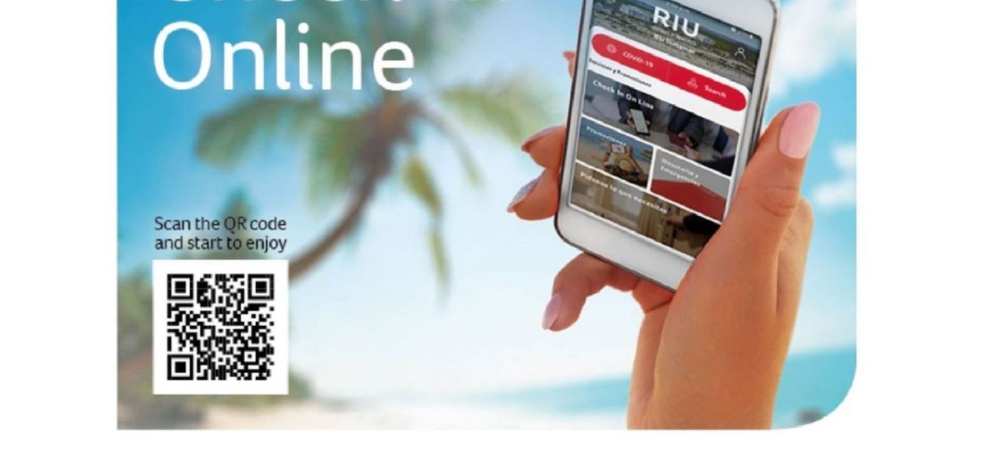Image: PHOTO: Online Check-In. (photo via RIU Hotels & Resorts)
