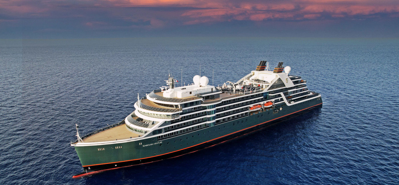 Image: Exterior of the Seabourn Venture. (Photo Credit: Seabourn Media)