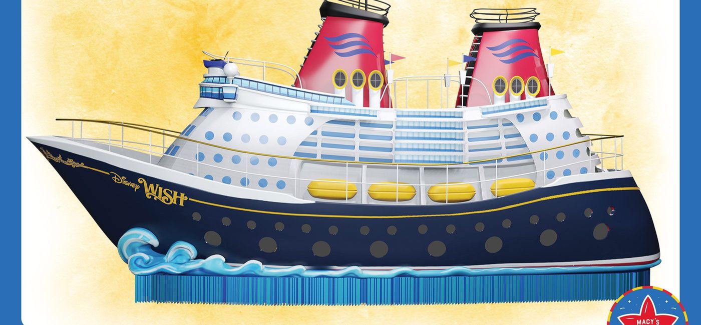 Image: “Magic Meets the Sea” 2021 Macy's Thanksgiving Day Parade Float (Photo via Disney Cruise Line)