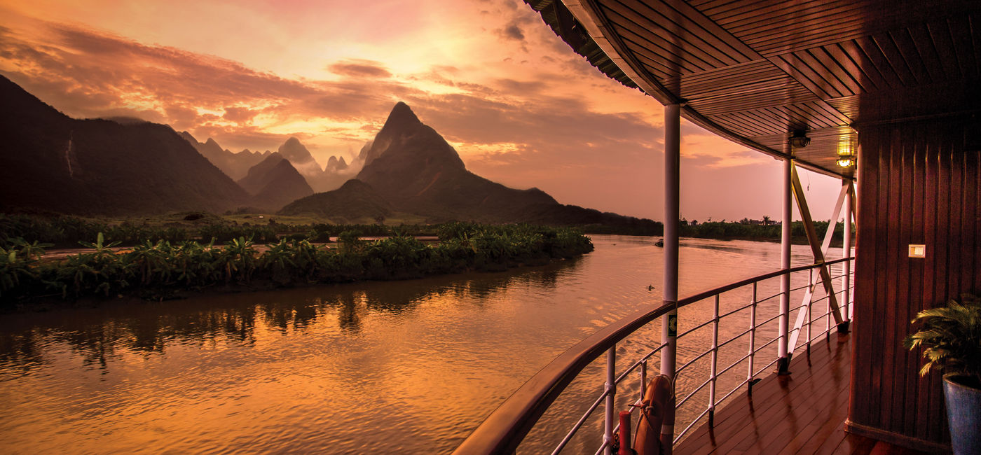 Image: A Pandaw Expeditions river cruise sailing Halong Bay and the Red River. (photo via Pandaw Expeditions) ((photo via Pandaw Expeditions))