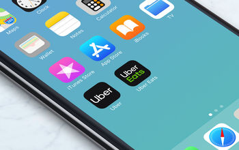 Uber, Uber Eats, apps, phone, smartphone, screen, display