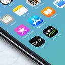 Uber, Uber Eats, apps, phone, smartphone, screen, display