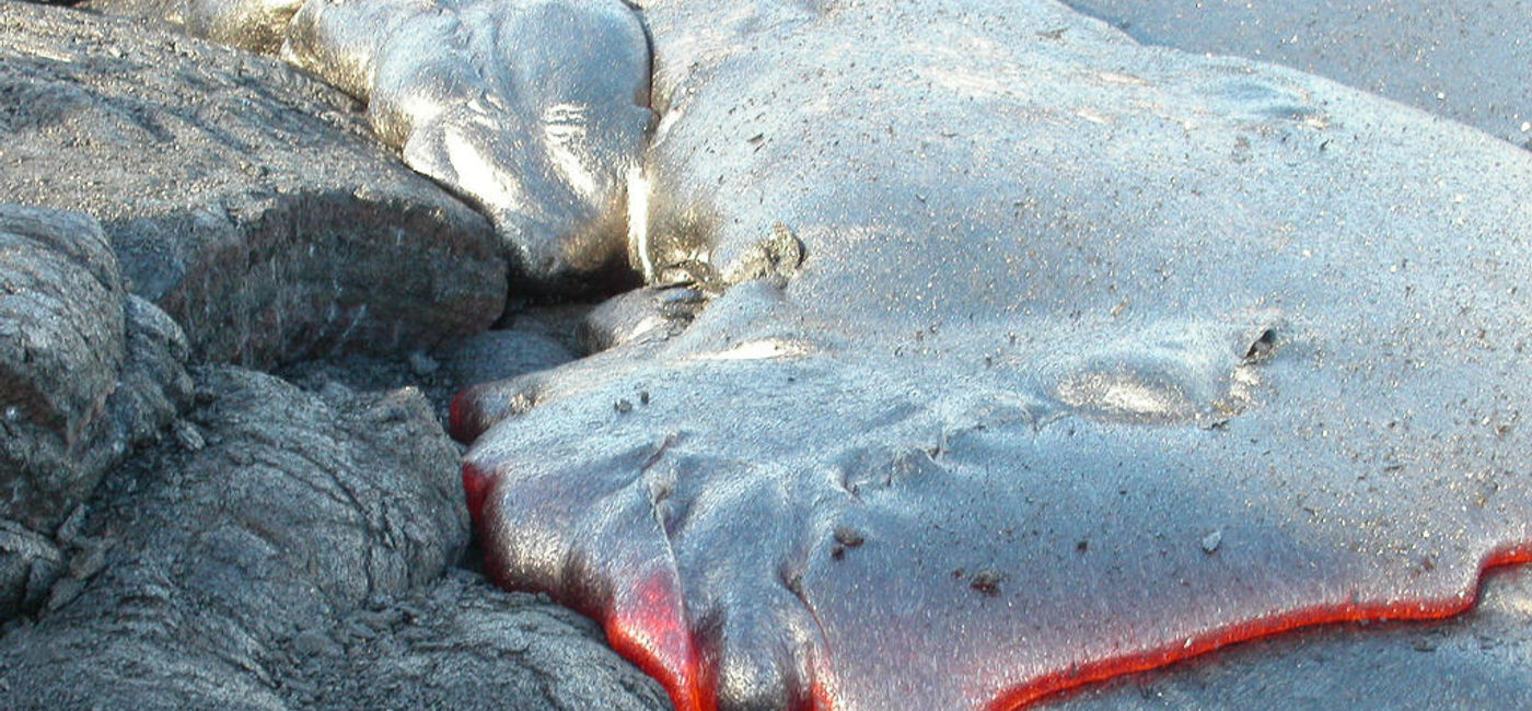 Image: PHOTO: A lava flow from the Kilauea volcano in Hawaii. (photo via Flickr/Christopher Thompson)