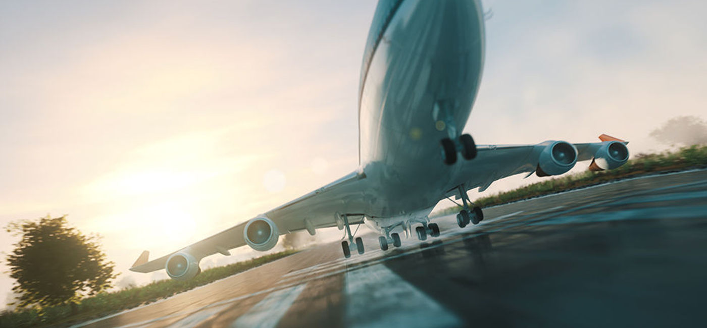 Image: PHOTO: A plane taking off. (photo courtesy of Thinkstock)