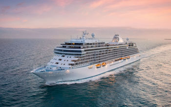 Seven Seas Splendor at sea