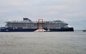 Celebrity Beyond during sea trials