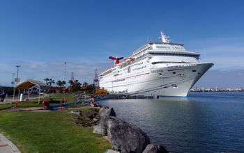 Carnival Paradise docked in Mexico, Carnival Cruise Line