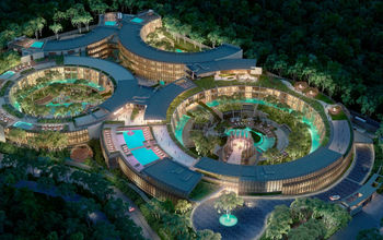 Aerial view of Secrets Tulum Resort & Beach Club 
