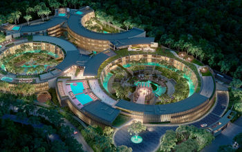 Aerial view of Secrets Tulum Resort & Beach Club 