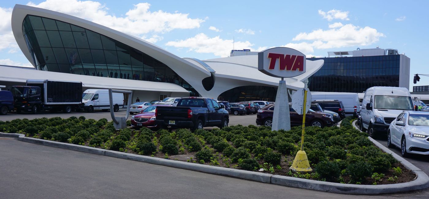 Image: The TWA Hotel at JFK Airport. (Photo by Brian Major).