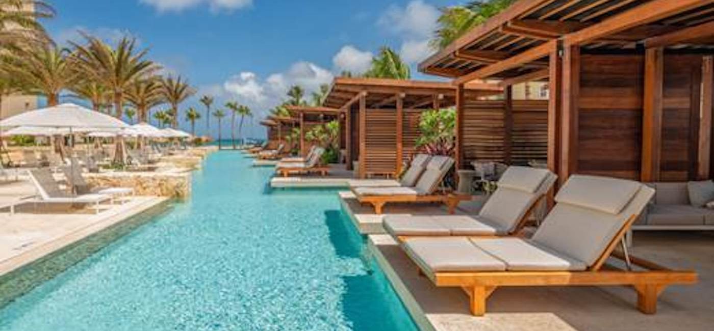 Image: Hyatt Regency Aruba Resort Spa and Casino pool area. (photo courtesy of Hyatt)