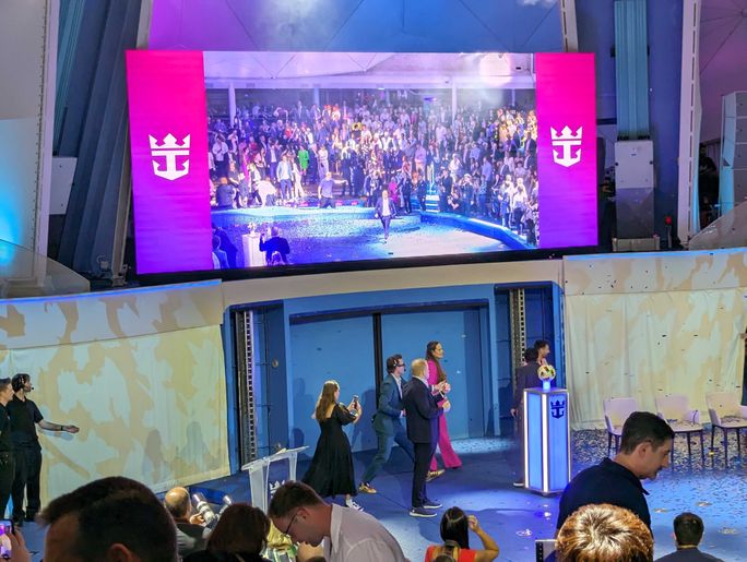 Royal Caribbean's Icon of the Seas naming ceremony takes place in Port Miami Royal Caribbean's Icon of the Seas naming ceremony takes place in Port Miami