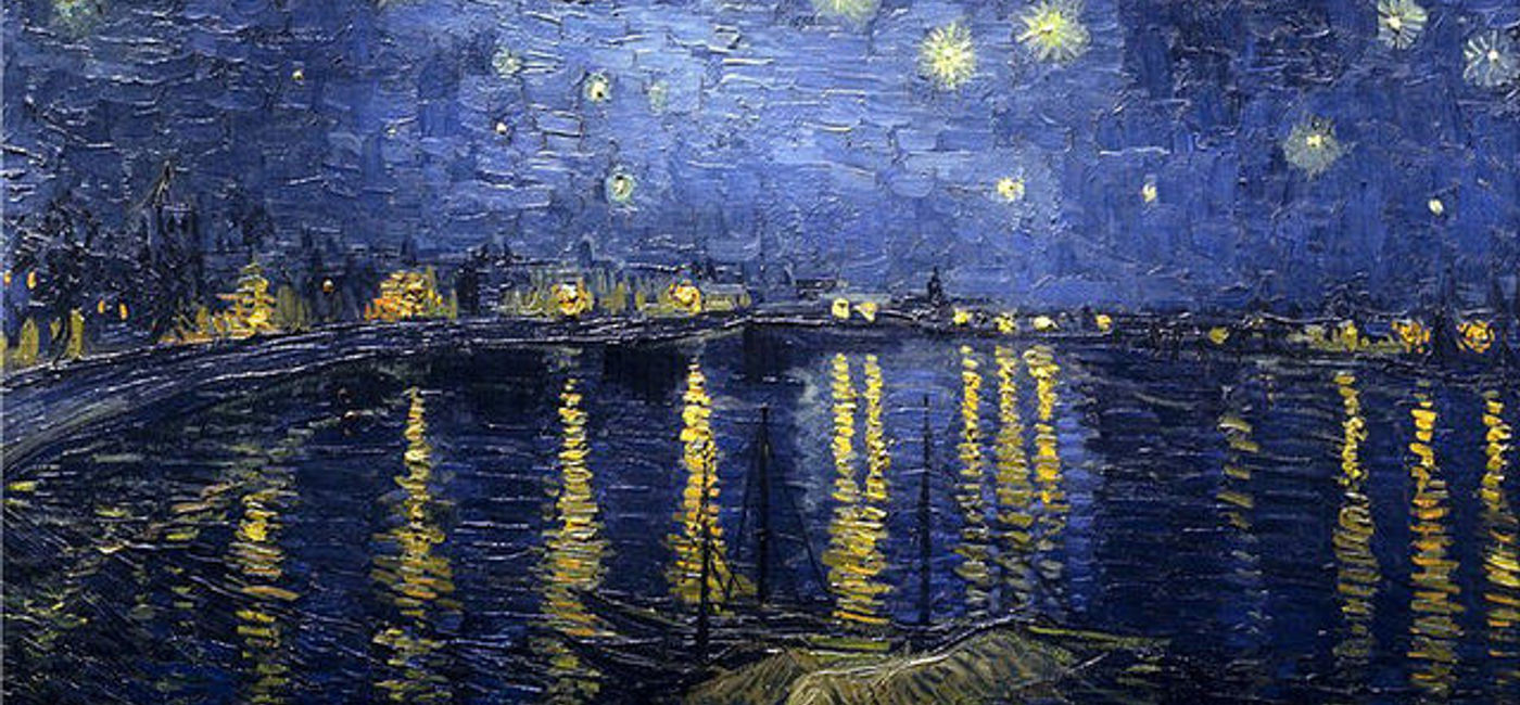 Image: PHOTO: Vincent van Gogh's 'Starry Night Over the Rhone.' (photo via (Flickr/Irina)