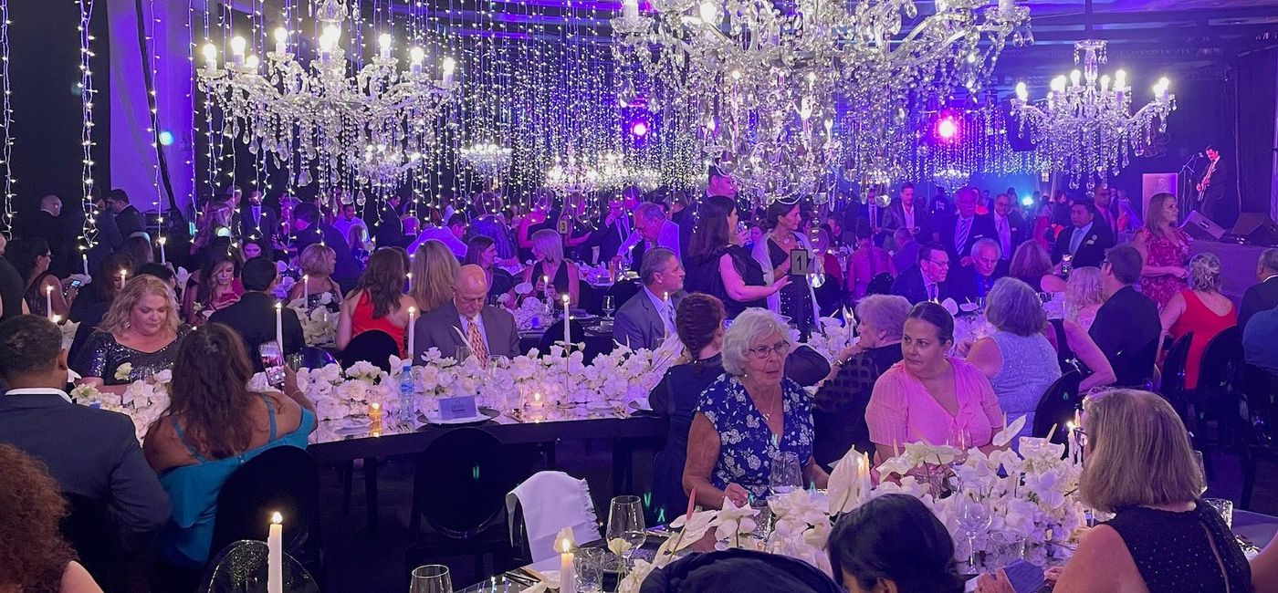 Image: The ballroom at the El Dorado Royale by Karisma resort was decorated in dazzling fashion for the awards. (Bruce Parkinson)