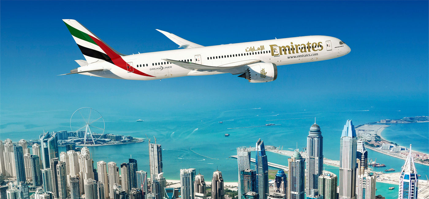 Image: Emirates' Boeing 787-9 Dreamliner. (photo via Emirates Media)