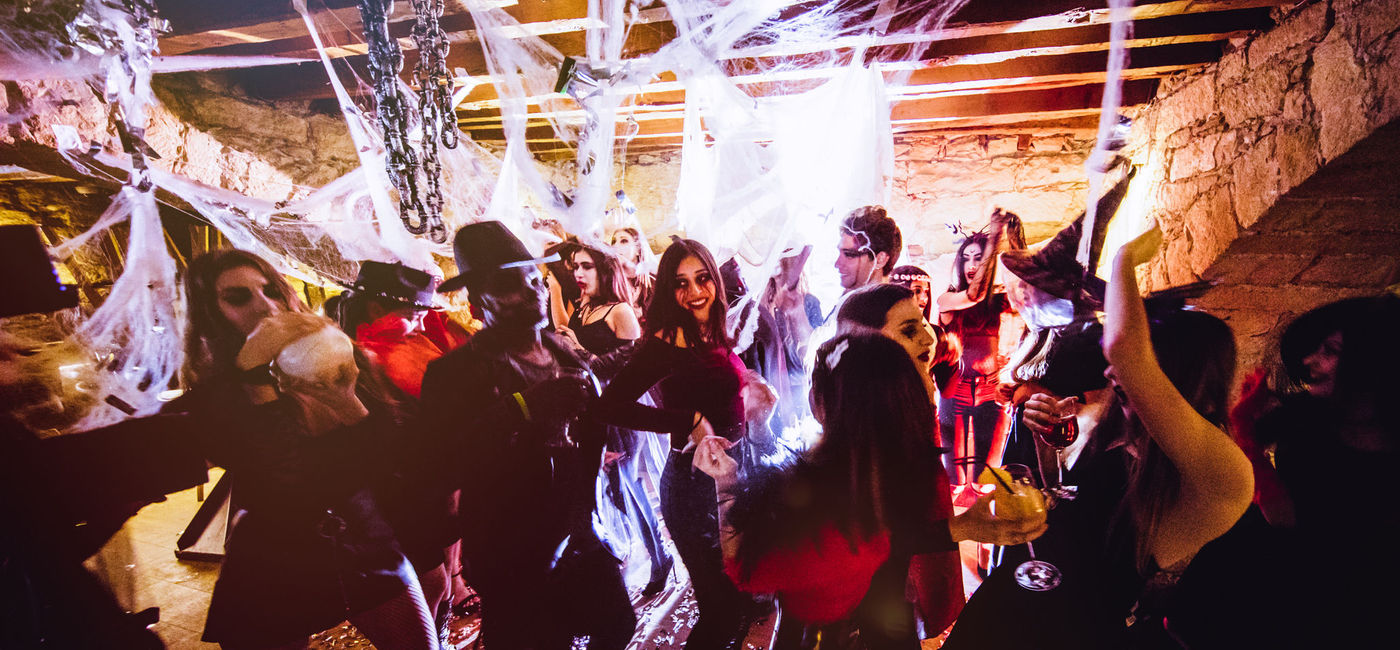 Image: Halloween party (Photo via wundervisuals / Getty Images / E+)