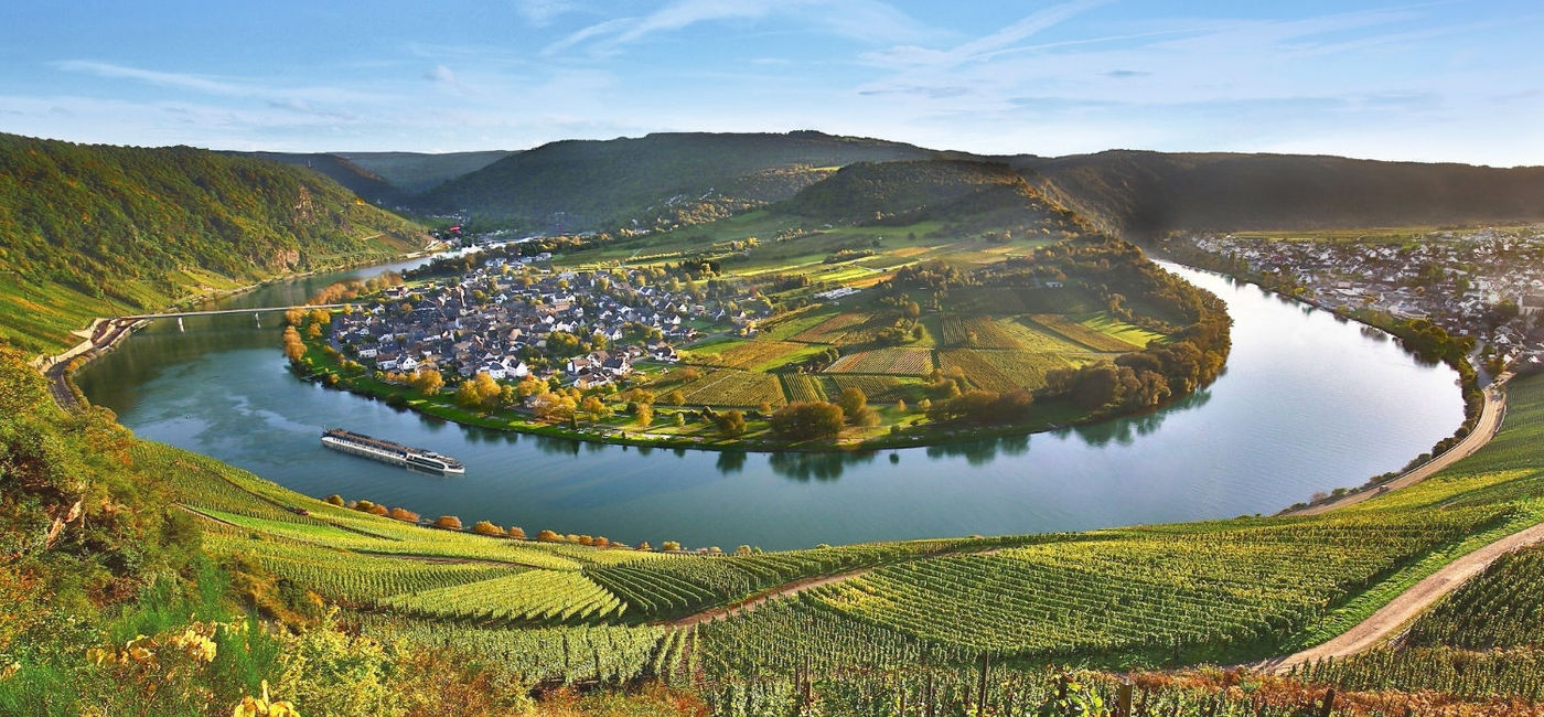 Image: The Moselle River Valley. (photo via AmaWaterways) ((photo via AmaWaterways))