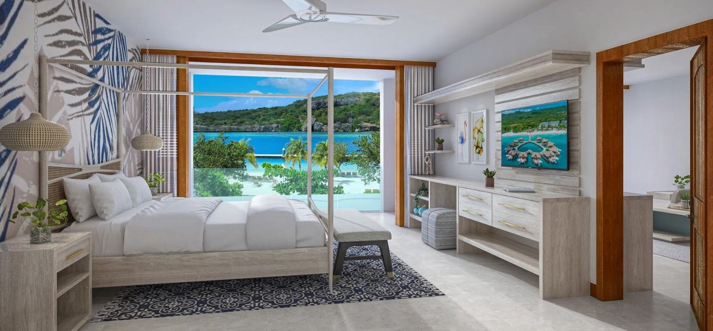 Image: Sunchi One Bedroom Beachfront Butler Suite (Courtesy of Sandals Resorts)
