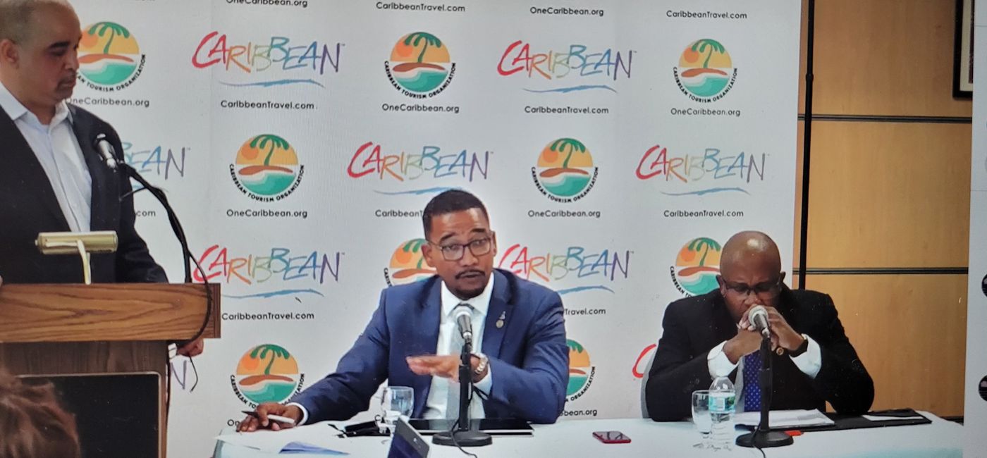 Image: Caribbean nations faced with climate hazards must formulate “plans and strategies to reduce risk and vulnerability,” says CTO chairman Kenneth Bryan. (Photo by Brian Major)
