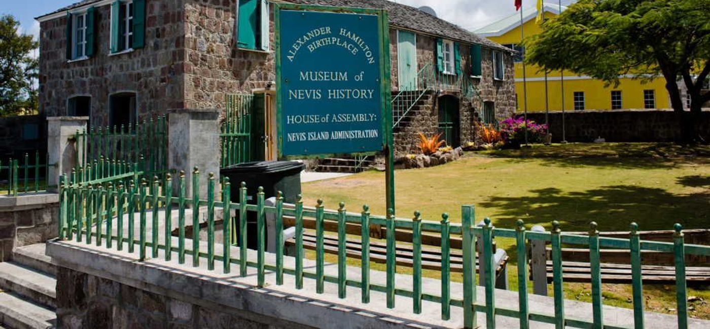 Image: PHOTO: Alexander Hamilton home and museum in Nevis. (photo via Brian Major (Brian Major)