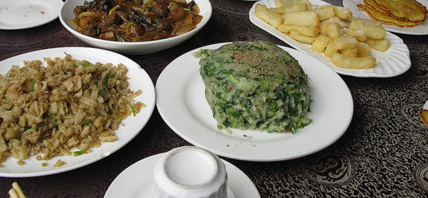 Image: PHOTO: Non-dog cuisine in Yulin, China. (photo via Flickr/Caitriana Nicholson)