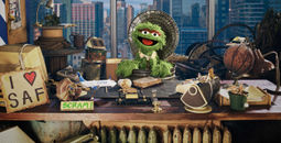 Oscar the Grouch, Muppets, Sesame Street, United Airlines, Chief Trash Officer