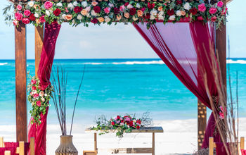 Weddings, gazebo, altar, ceremonies, events, beach, ocean, sea, Caribbean, tropical, destination weddings, Princess Hotels, Punta Cana, Dominican Republic, DR