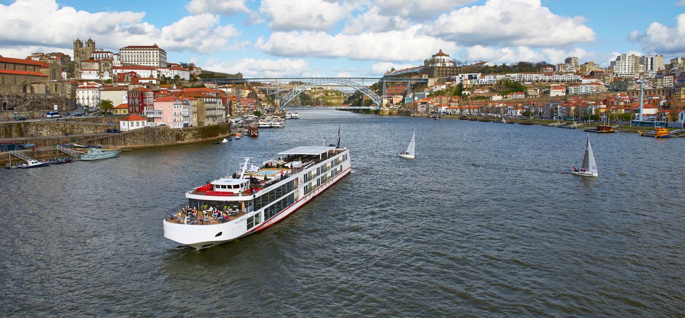 Image: Viking river ship on Douro River in Portugal. (Photo via Viking)