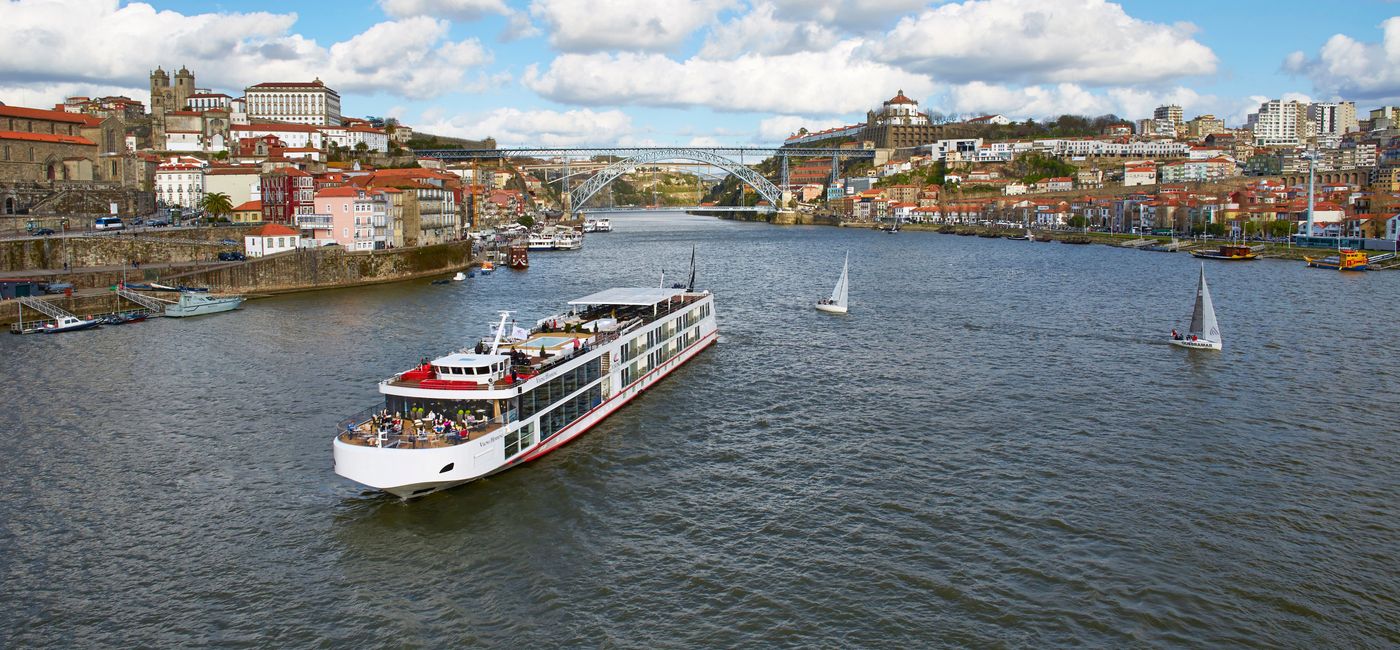 Image: Viking river ship on Douro River in Portugal. (Photo via Viking)