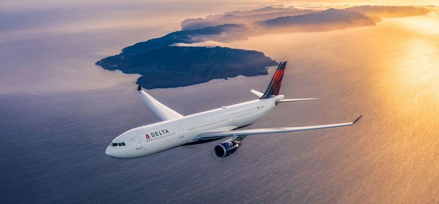 Image: Delta Air Lines' Airbus A330-200. (photo via (Delta Air Lines Media)