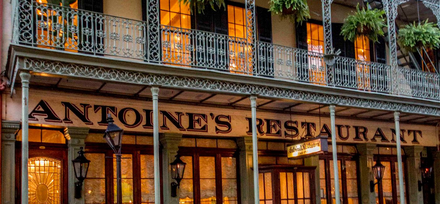 Image: PHOTO: Antoine's Restaurant in New Orleans. (photo courtesy of New Orleans CVB)