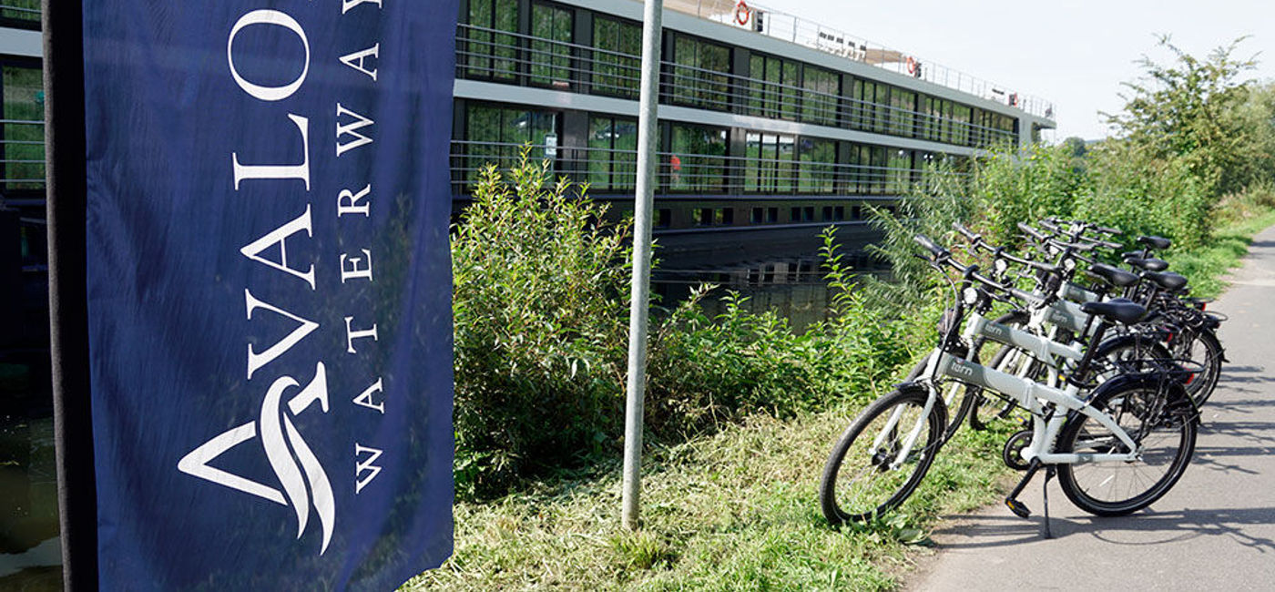 Image: PHOTO: The fleet of bicycles available on Avalon Waterways' Avalon Visionary. (photo by Jason Leppert)
