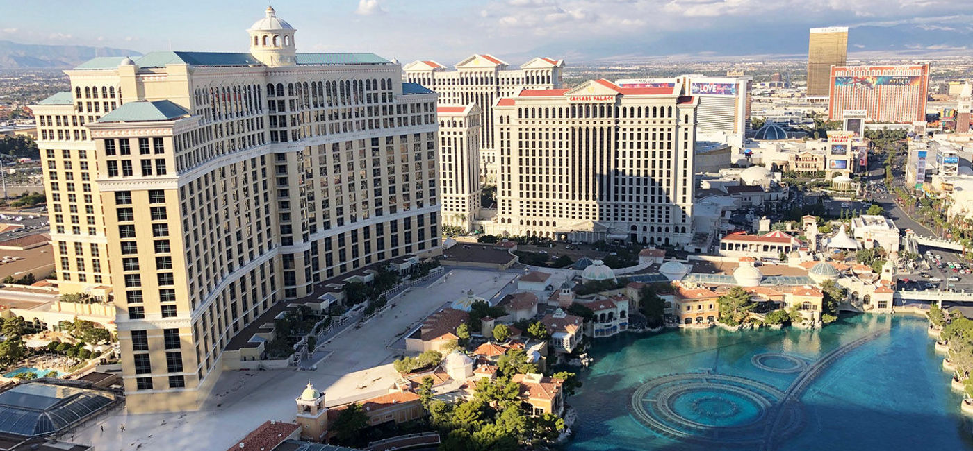 Image: PHOTO: The view of Las Vegas from The Cosmopolitan's 59th-floor suites is truly outstanding. (photo by Paul Heney.) (Photo by Paul Heney.)
